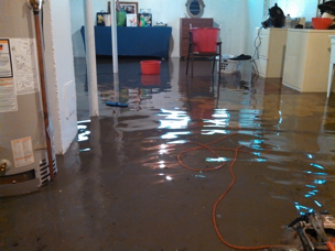 Without properly maintaining a crawlspace, you can get flooding. 