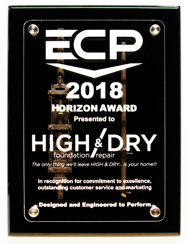 An award presented to High & Dry