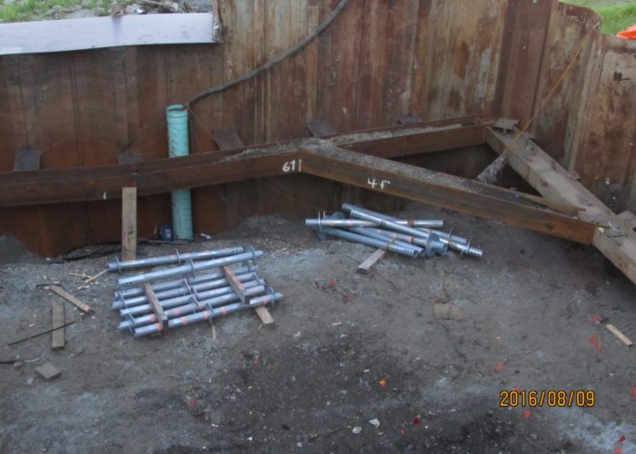 helical piers for installation